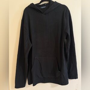 Black Hooded Men's Sweater